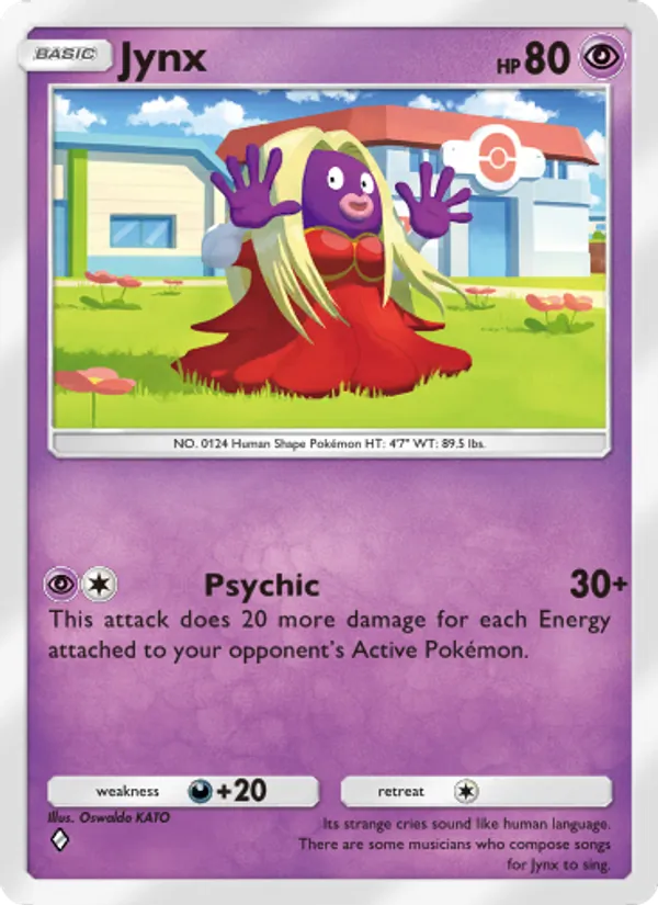 Jynx - Genetic Apex Pokemon Card