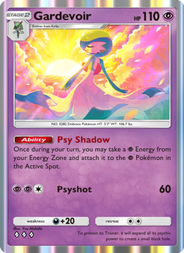 Gardevoir - Genetic Apex Pokemon Card