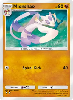 Mienshao - Genetic Apex