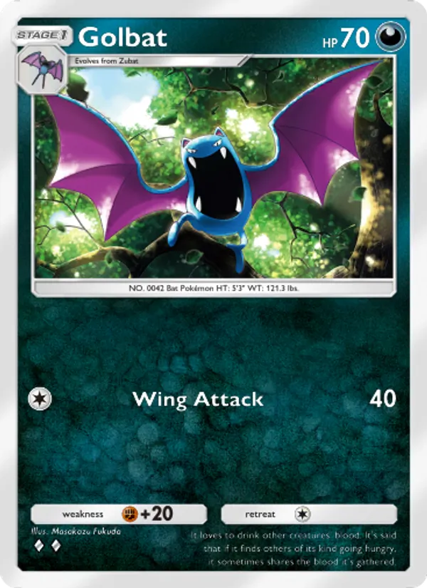 Golbat - Genetic Apex Pokemon Card