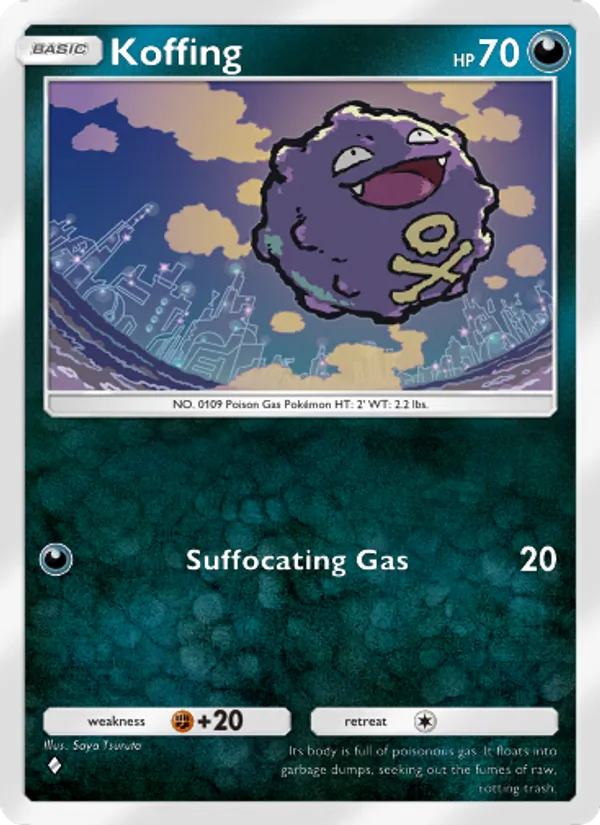 Koffing - Genetic Apex Pokemon Card