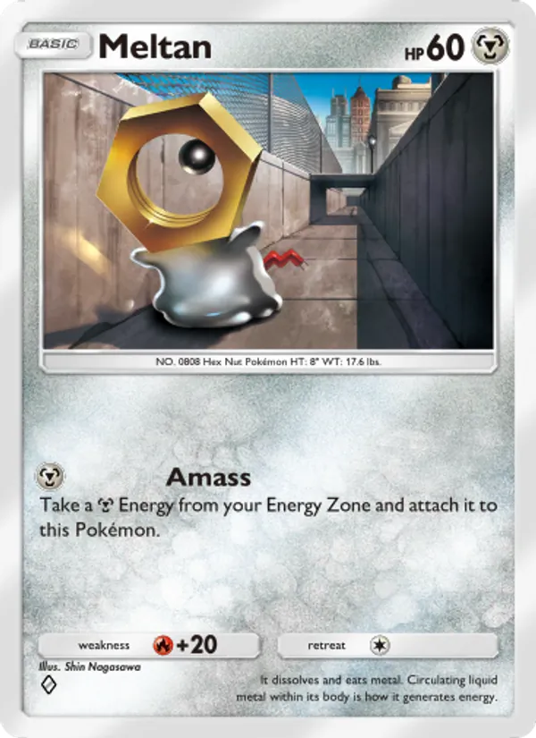 Meltan - Genetic Apex Pokemon Card