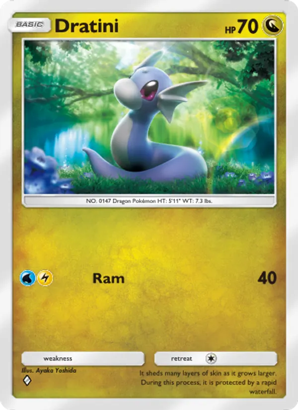 Dratini - Genetic Apex Pokemon Card