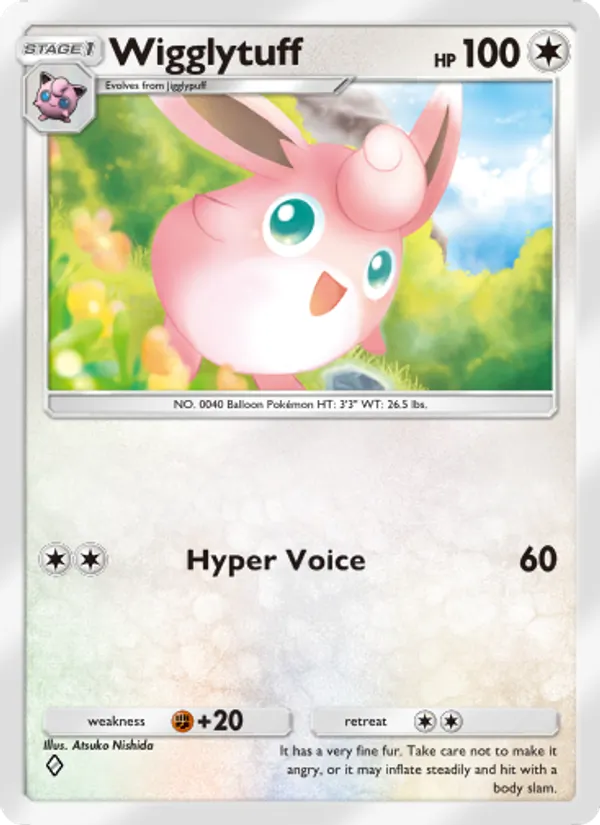 Wigglytuff - Genetic Apex Pokemon Card