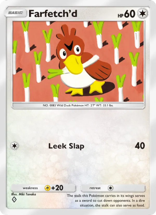 Farfetch'd - Genetic Apex Pokemon Card
