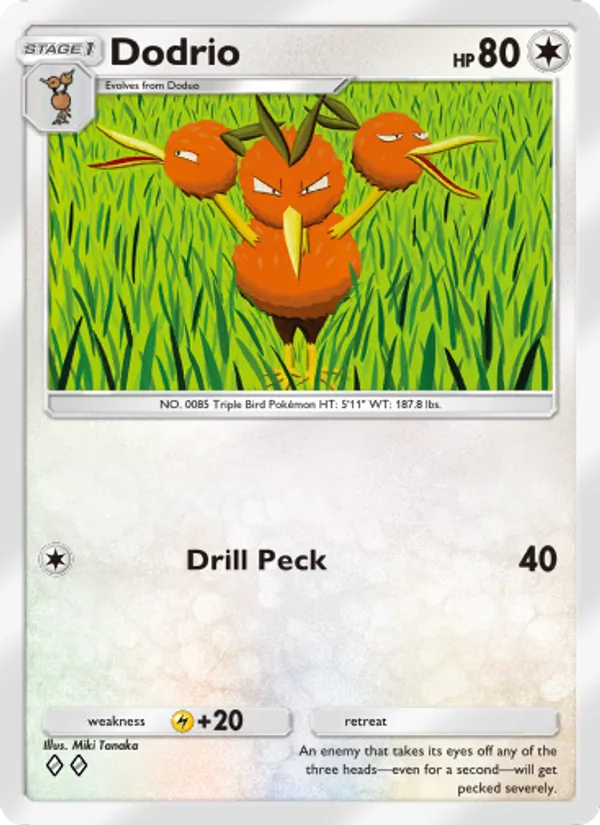 Dodrio - Genetic Apex Pokemon Card