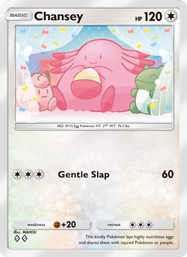 Chansey - Genetic Apex Pokemon Card