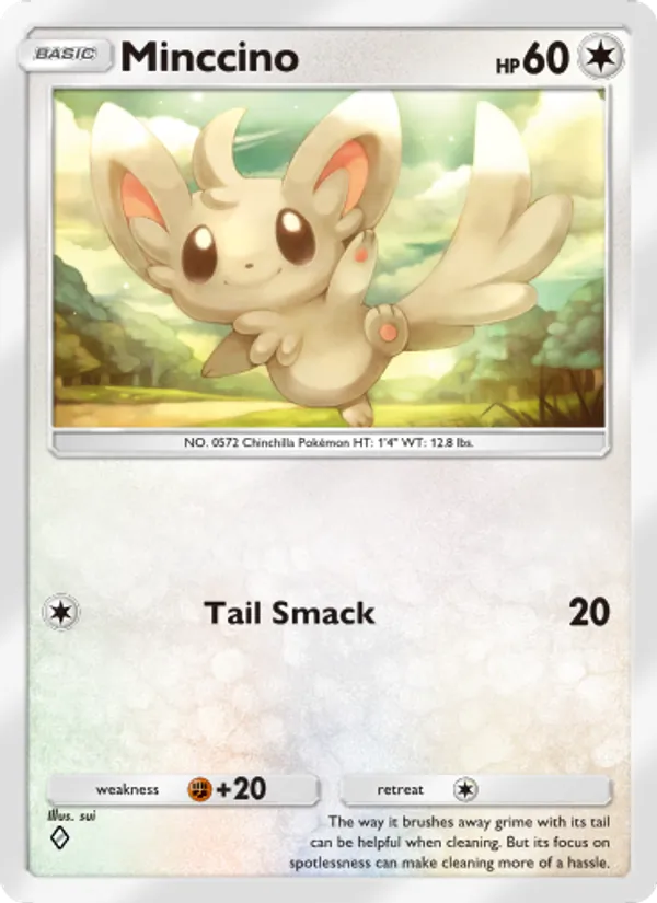 Minccino - Genetic Apex Pokemon Card