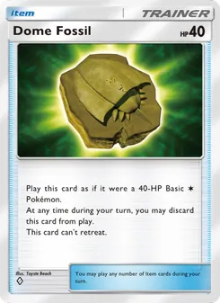 Dome Fossil - Genetic Apex