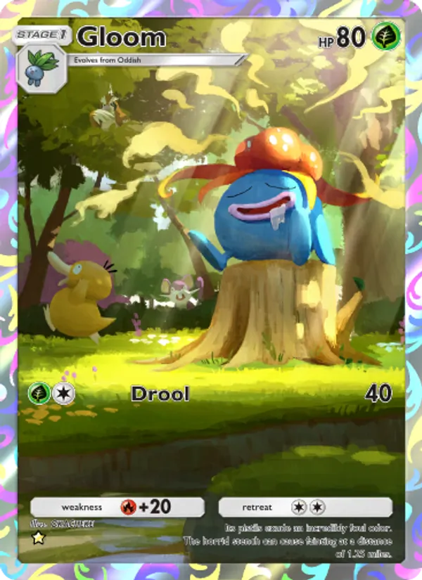 Gloom - Genetic Apex Pokemon Card