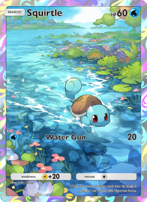 Squirtle - Genetic Apex Pokemon Card