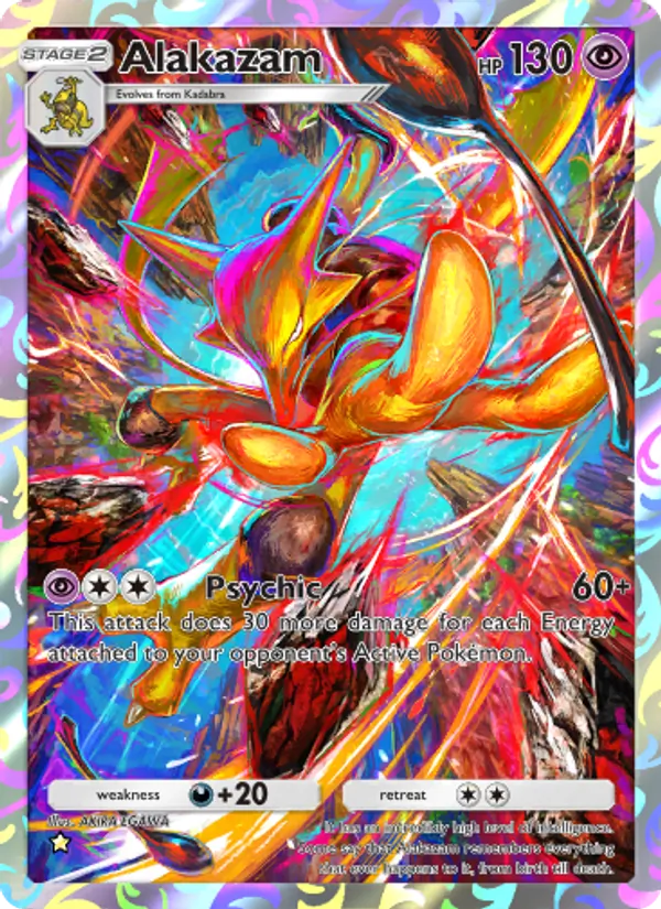 Alakazam - Genetic Apex Pokemon Card