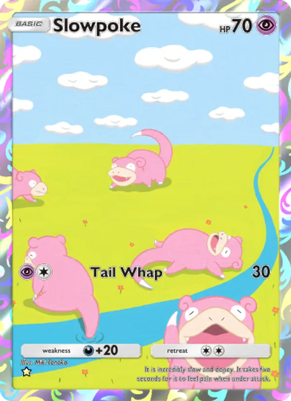 Slowpoke - Genetic Apex Pokemon Card