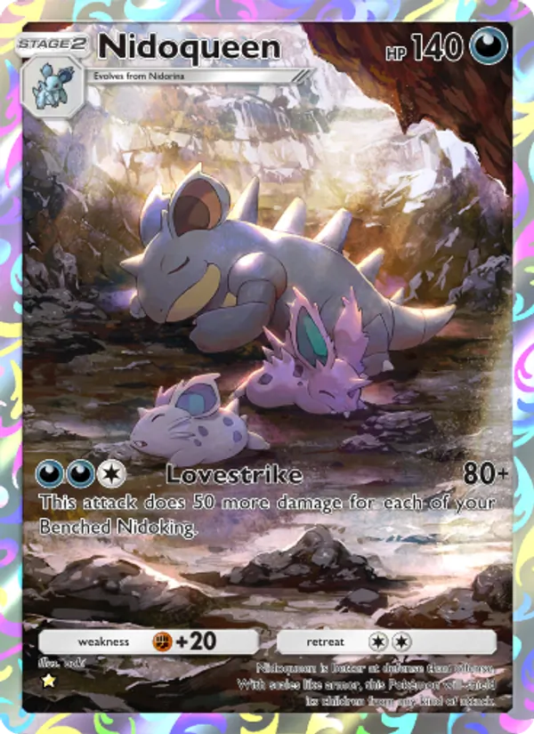 Nidoqueen - Genetic Apex Pokemon Card