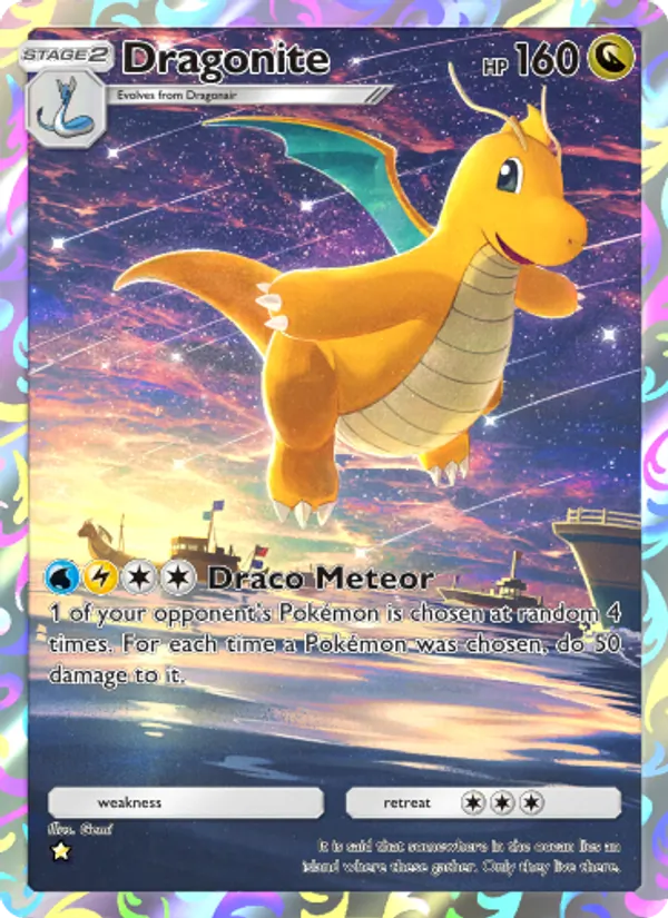 Dragonite - Genetic Apex Pokemon Card