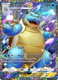 Blastoise ex - Genetic Apex