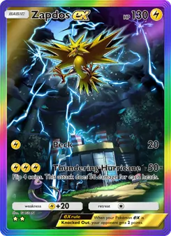 Zapdos ex - Genetic Apex