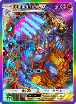 Machamp ex - Genetic Apex