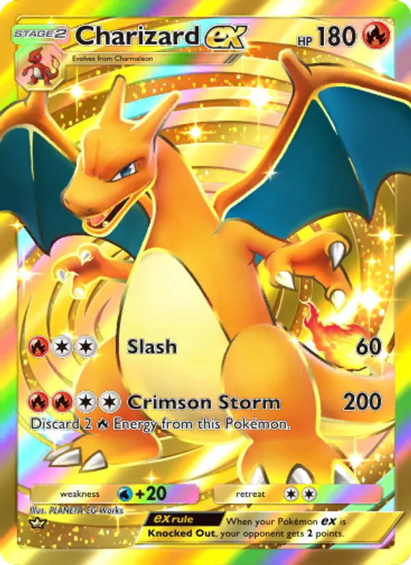Charizard ex - Genetic Apex Pokemon Card