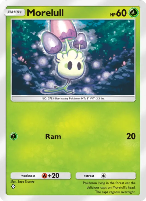 Morelull - Mythical Island Pokemon Card