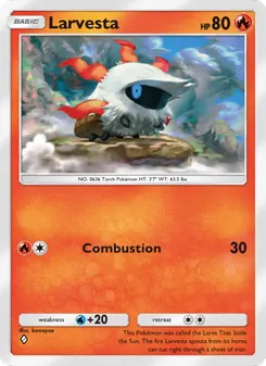 Larvesta - Mythical Island