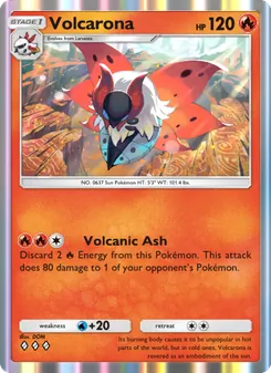 Volcarona - Mythical Island