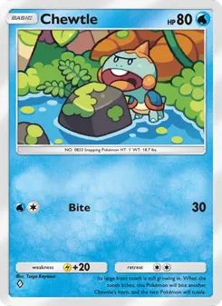 Chewtle - Mythical Island