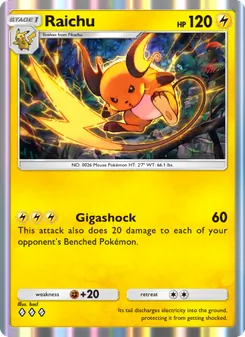 Raichu - Mythical Island