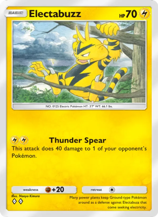 Electabuzz - Mythical Island Pokemon Card