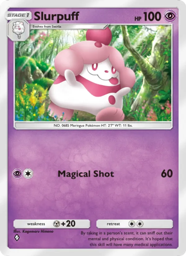 Slurpuff - Mythical Island Pokemon Card