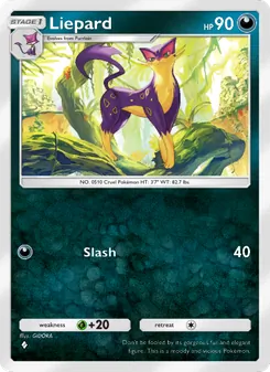 Liepard - Mythical Island