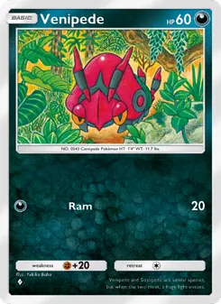 Venipede - Mythical Island