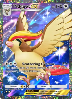 Pidgeot ex - Mythical Island