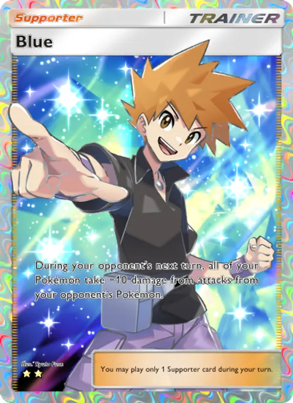 Blue - Mythical Island Pokemon Card