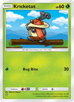 Kricketot - Space-Time Smackdown