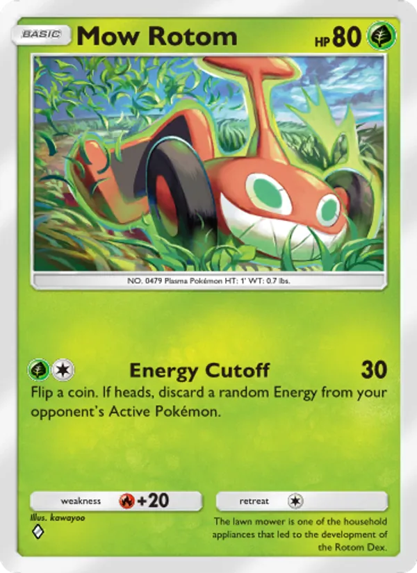 Mow Rotom - Space-Time Smackdown Pokemon Card