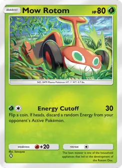 Mow Rotom - Space-Time Smackdown