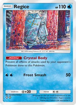 Regice - Space-Time Smackdown