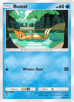 Buizel - Space-Time Smackdown