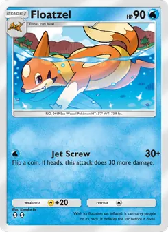 Floatzel - Space-Time Smackdown