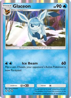 Glaceon - Space-Time Smackdown