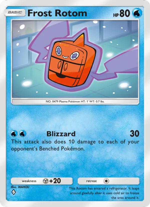 Frost Rotom - Space-Time Smackdown Pokemon Card