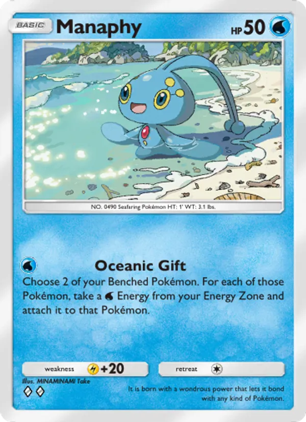 Manaphy - Space-Time Smackdown Pokemon Card
