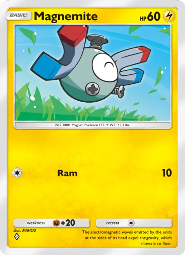 Magnemite - Space-Time Smackdown Pokemon Card
