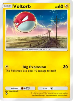 Voltorb - Space-Time Smackdown