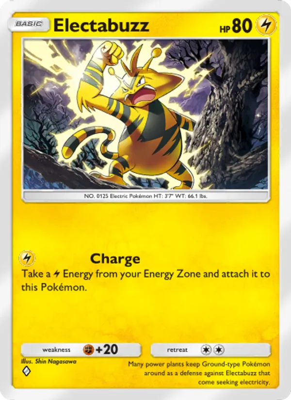 Electabuzz - Space-Time Smackdown Pokemon Card