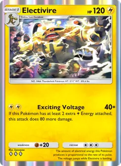Electivire - Space-Time Smackdown