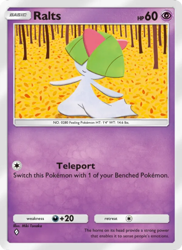 Ralts - Space-Time Smackdown Pokemon Card