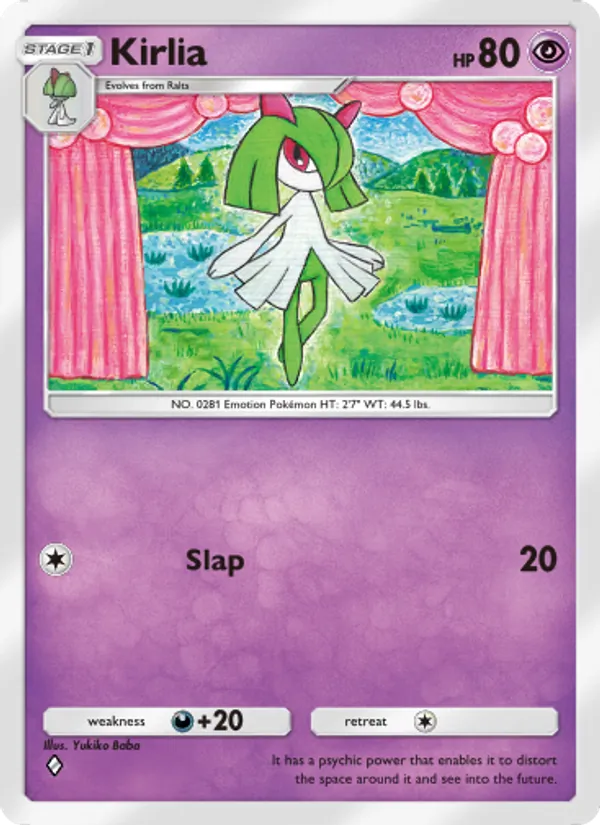 Kirlia - Space-Time Smackdown Pokemon Card