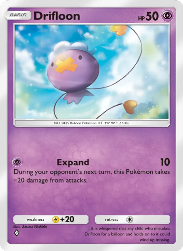 Drifloon - Space-Time Smackdown Pokemon Card